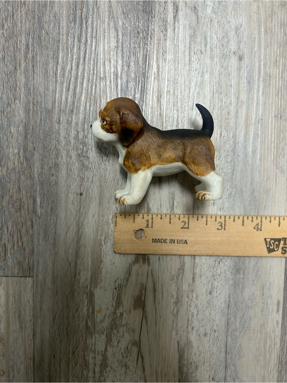 Vintage Beagle Porcelain Dog Figurine